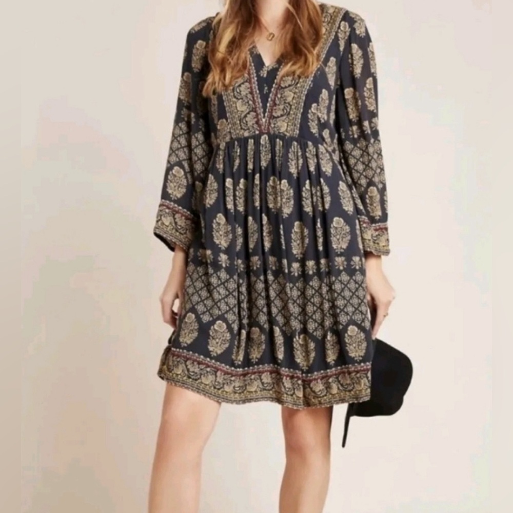 Anthropology Maeve Avalon Shift dress 2X